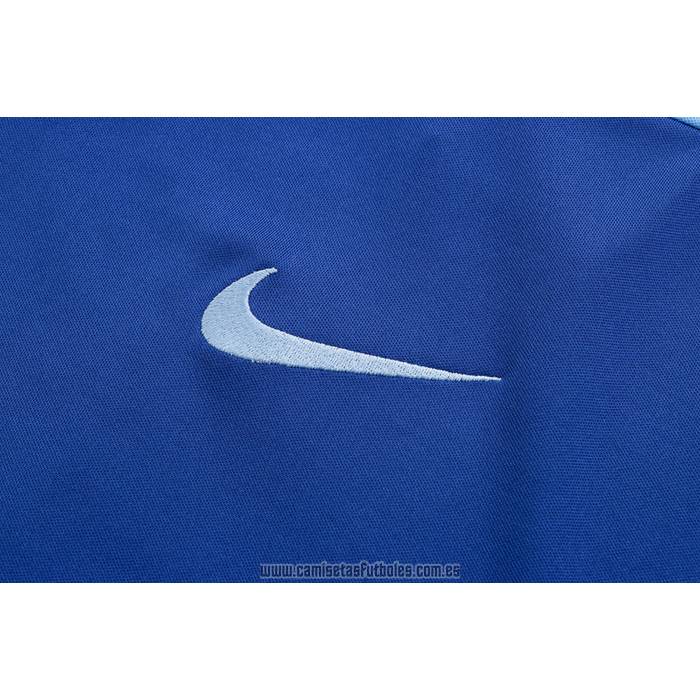 Chandal del Atletico Madrid Manga Corta 2022-2023 Azul